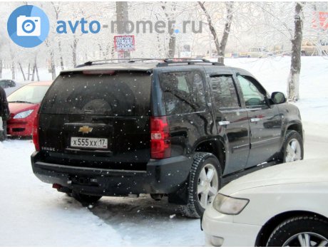 х555хх17, Chevrolet Tahoe