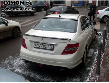 а177вс177, Mercedes-Benz C-Klasse