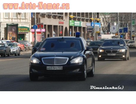 а651рс177, Mercedes-Benz S-Klasse