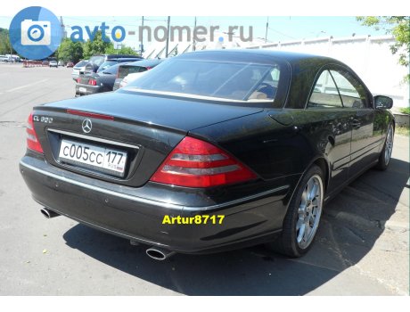 с005сс177, Mercedes-Benz CL-Klasse