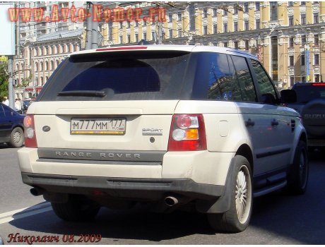 м777мм177, Land Rover Range Rover Sport