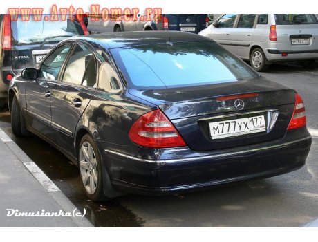 м777ух177, Mercedes-Benz E-Klasse