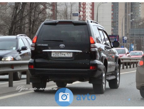 х007рк177, Toyota Land Cruiser Prado