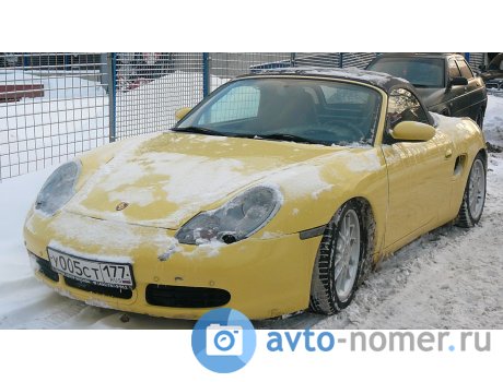 у005ст177, Porsche Boxster