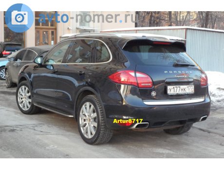 у177нк177, Porsche Cayenne