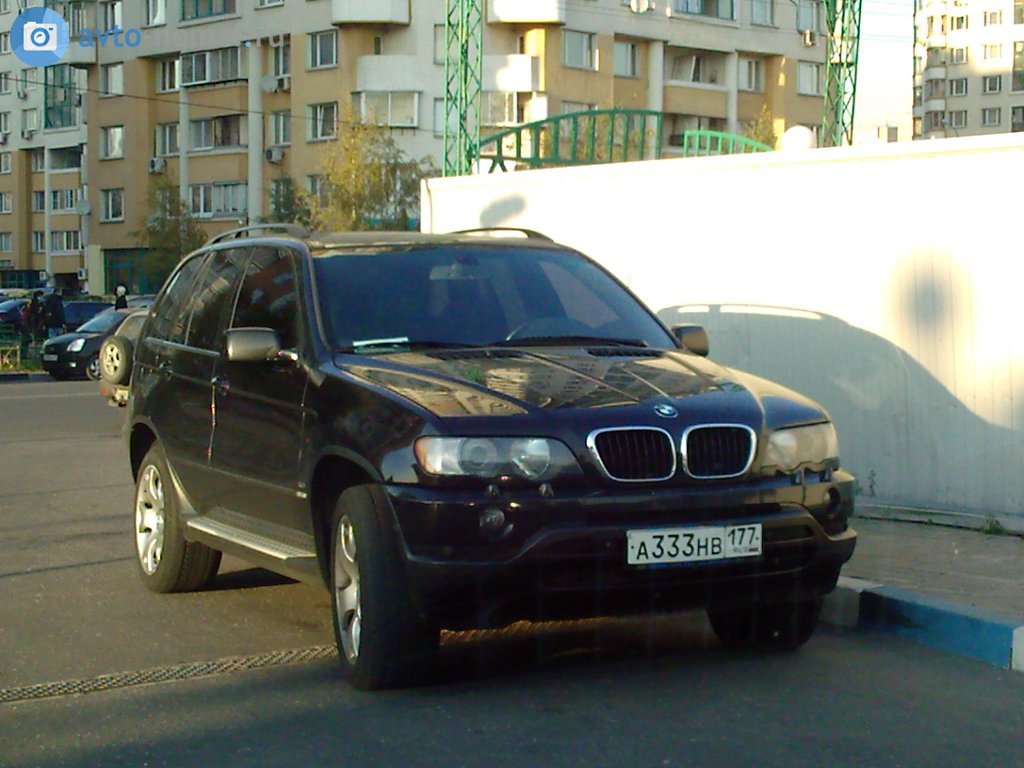 а 333 нв 177, BMW X5 1st gen (E53), 1999–2006