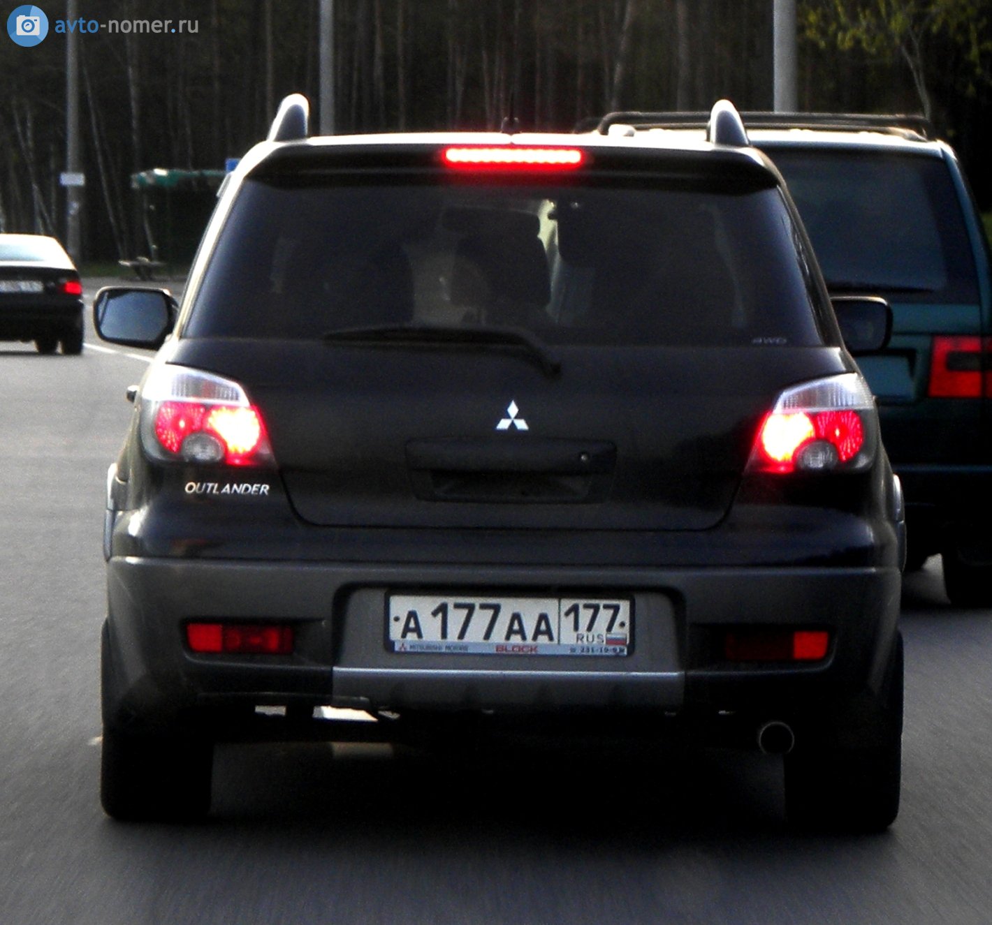 а 177 аа 177, Mitsubishi Outlander 1st gen (CU/ZE/ZF), 2003–2008