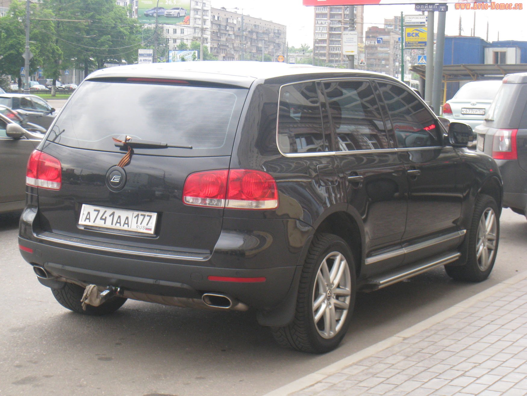 а 741 аа 177, Volkswagen Touareg 1st gen (7L), 2002–2010