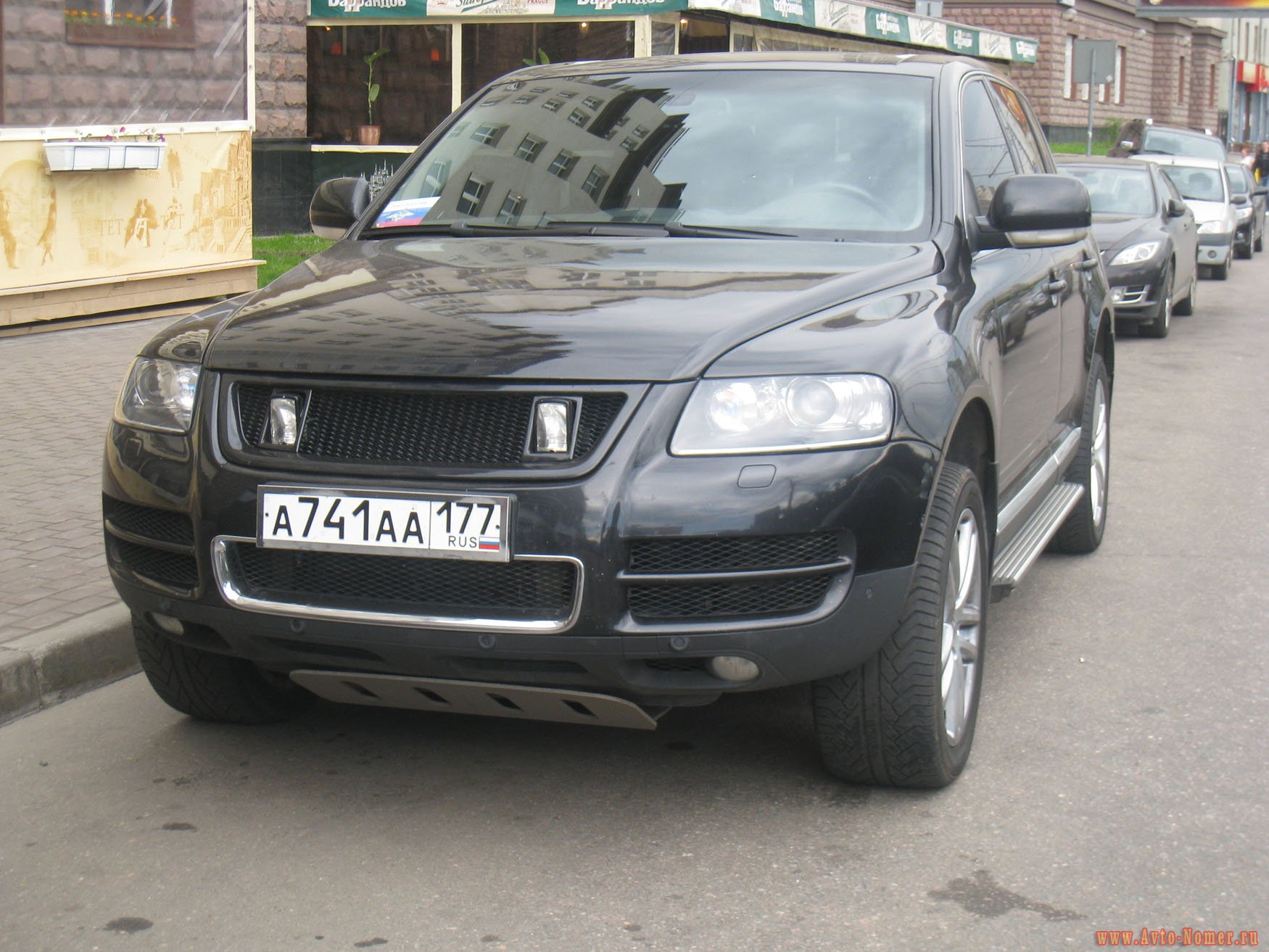 а 741 аа 177, Volkswagen Touareg 1st gen (7L), 2002–2010