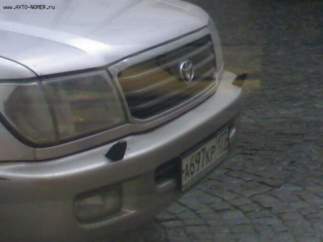 а 697 кр 177, Toyota Land Cruiser 100 (J100), 1998–2007