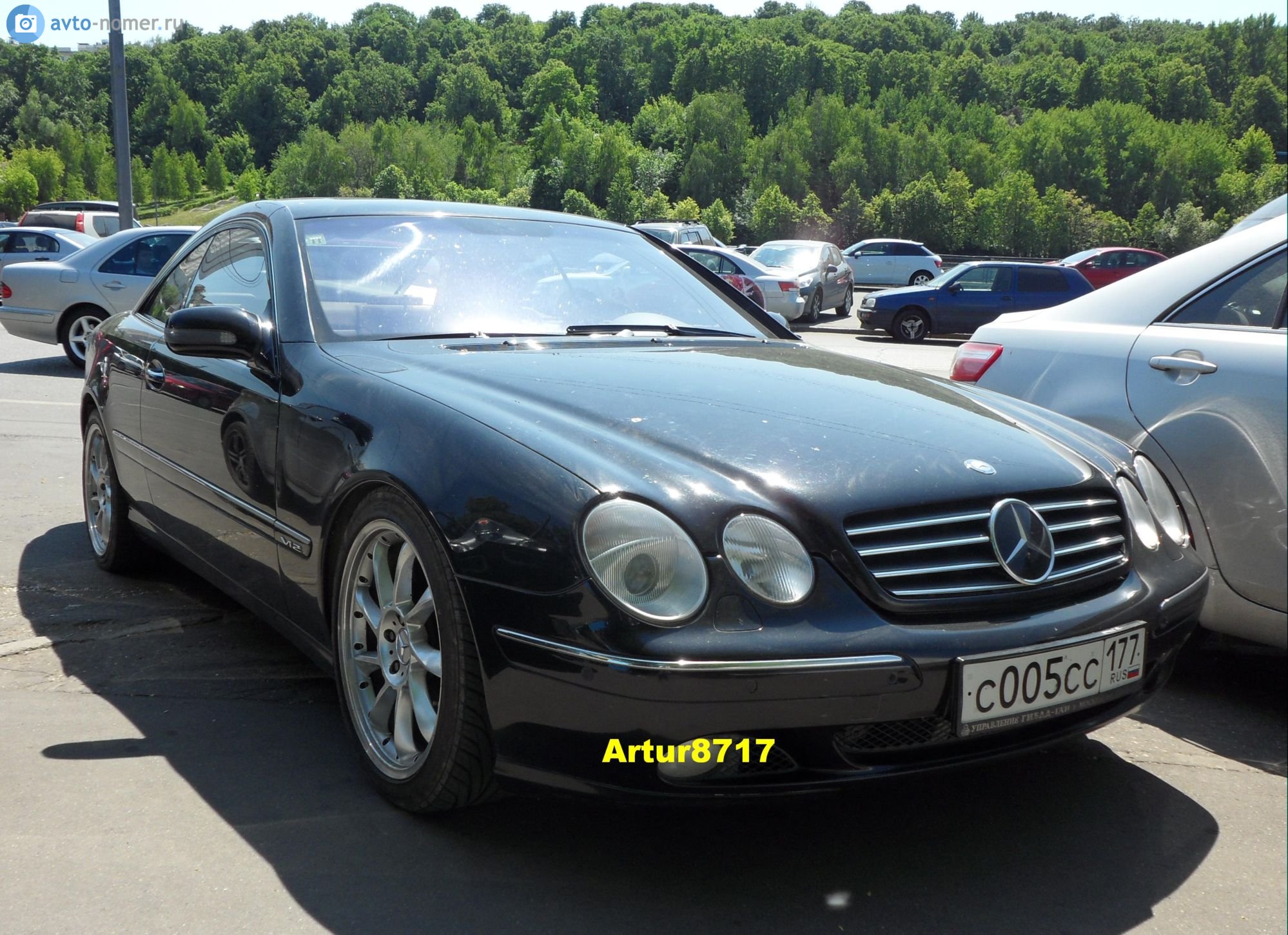 с 005 сс 177, Mercedes-Benz CL-Klasse 2nd gen (C215), 1999–2006