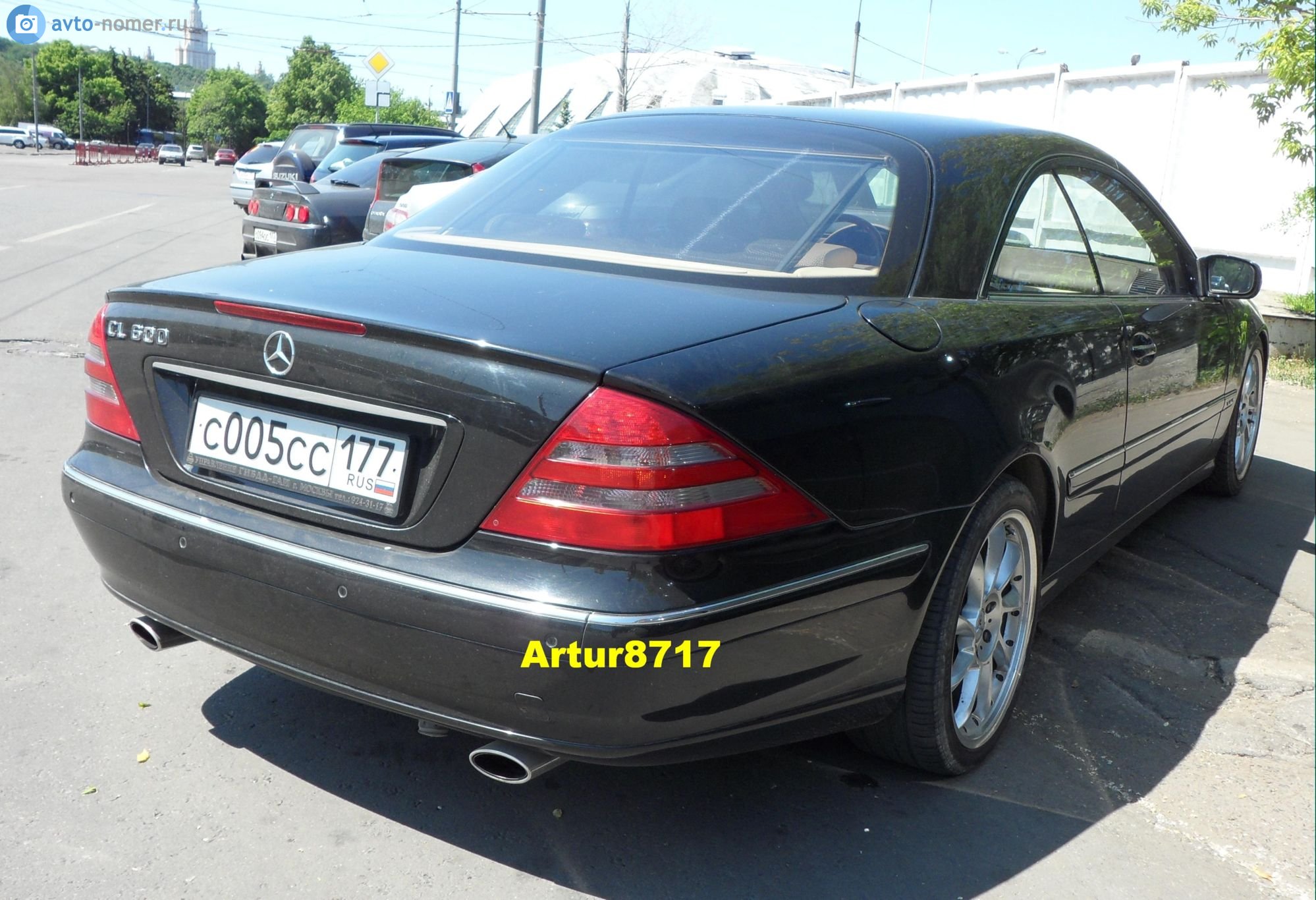 с 005 сс 177, Mercedes-Benz CL-Klasse 2nd gen (C215), 1999–2006