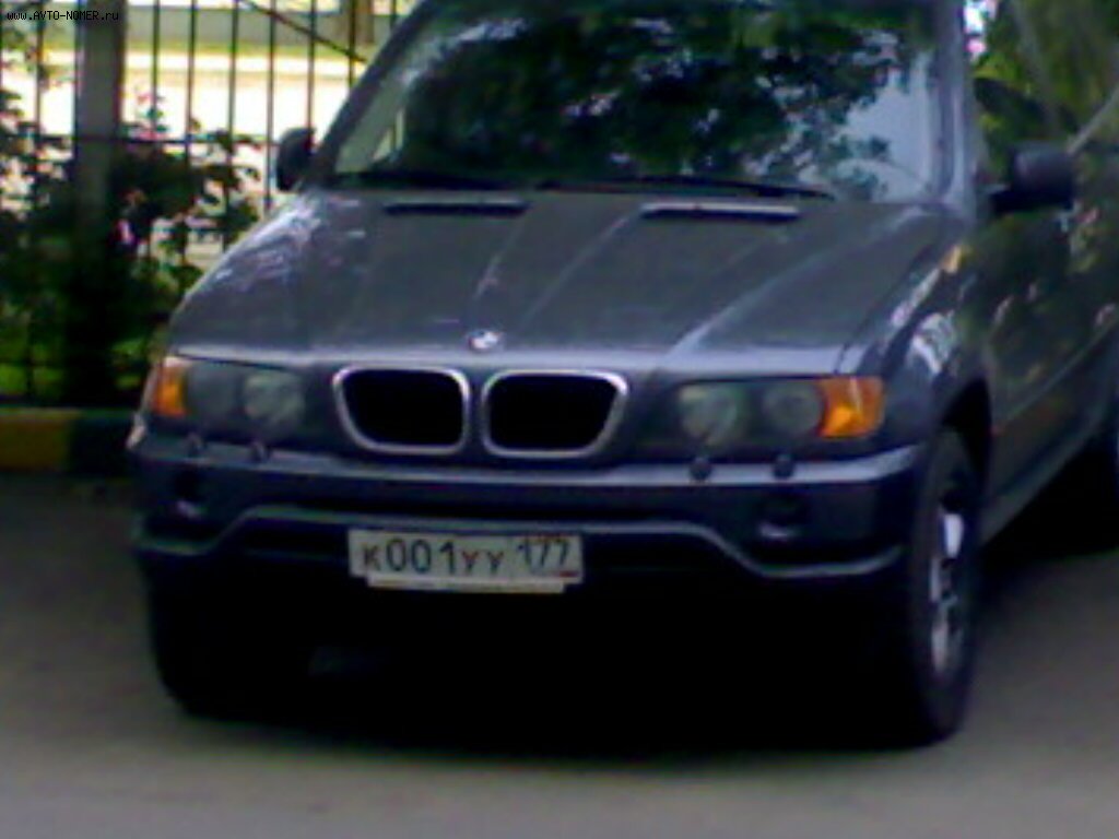 к 001 уу 177, BMW X5 1st gen (E53), 1999–2006