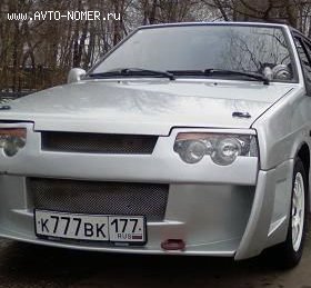 к 777 вк 177, Lada (VAZ) 2109 2109 Спутник (Samara/Forma/Sputnik), 1987–2004 (–2011 for others)