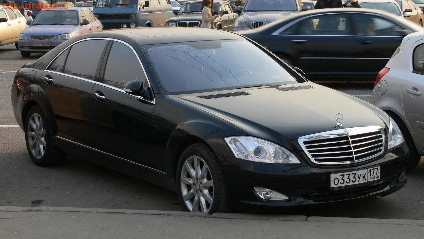 о 333 ук 177, Mercedes-Benz S-Klasse 7th gen (W221/V221), 2005–2013