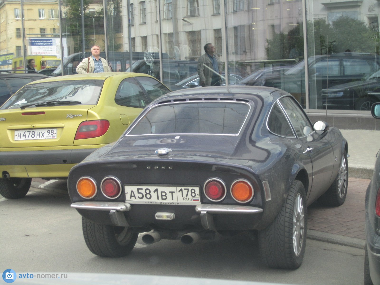 а 581 вт 178, Opel GT 1st gen (Typ 77/79/93/94), 1968–1973