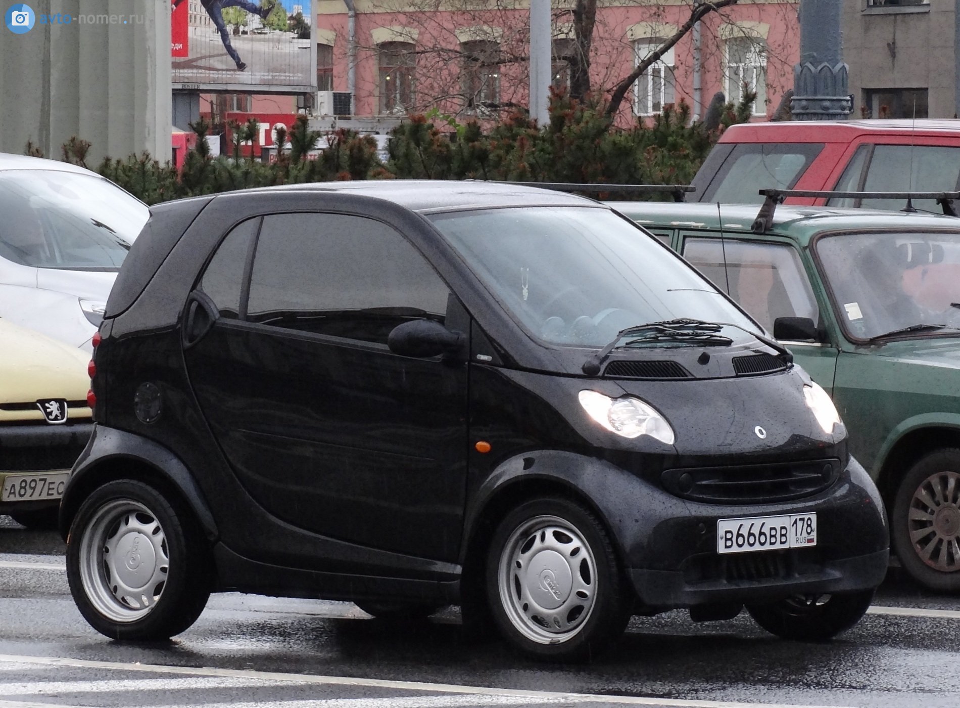 в 666 вв 178, Smart ForTwo 1st gen (C450), 2003–2007