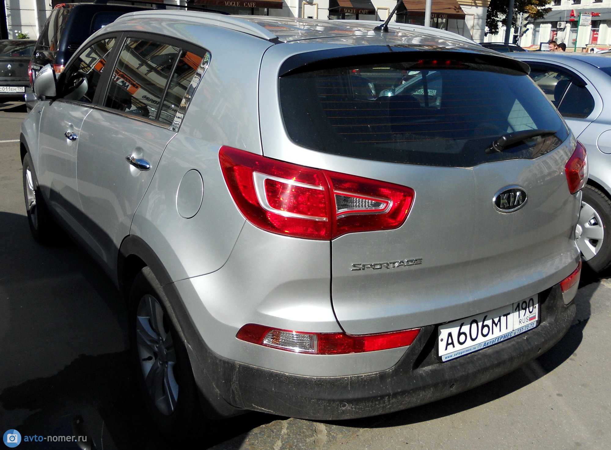 а 606 мт 190, Kia Sportage 