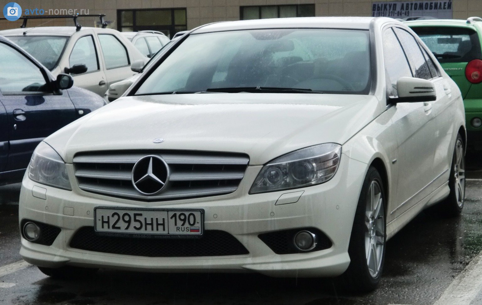 н 295 нн 190, Mercedes-Benz C-Klasse 3rd gen Sedan (W204), 2007–2015