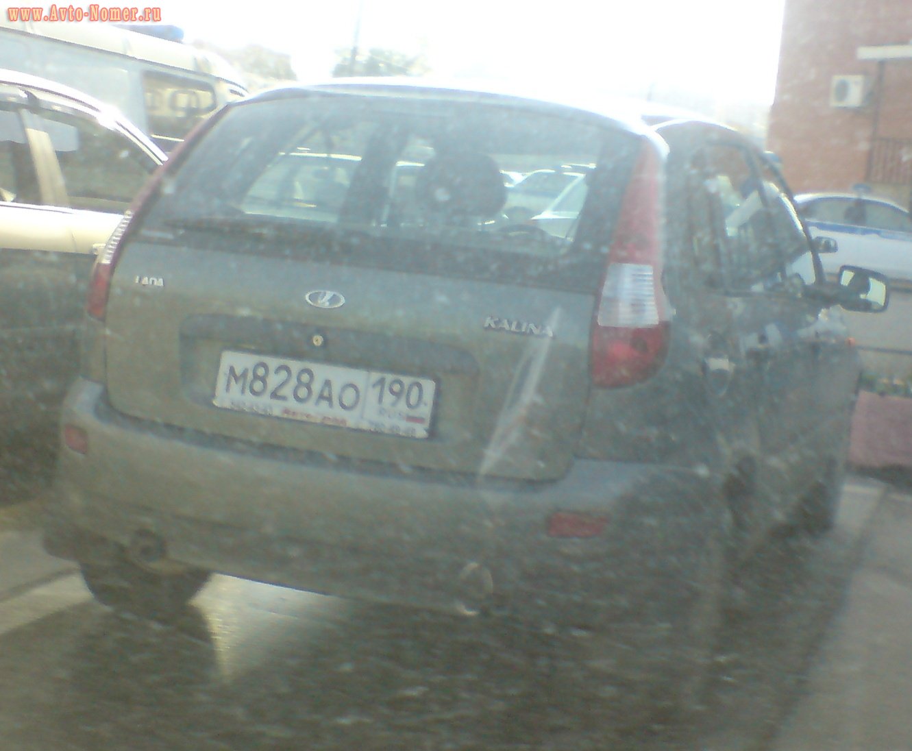 м 828 ао 190, Lada (VAZ) 1119 Kalina 