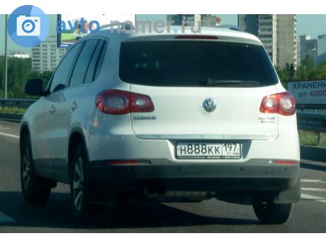 н888кк197, Volkswagen Tiguan