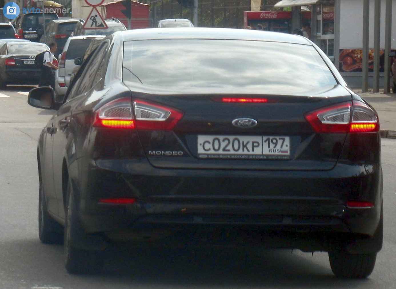 с 020 кр 197, Ford Mondeo 3rd gen Sedan/Liftback (Mk4; CD345), facelift, 2010–2014