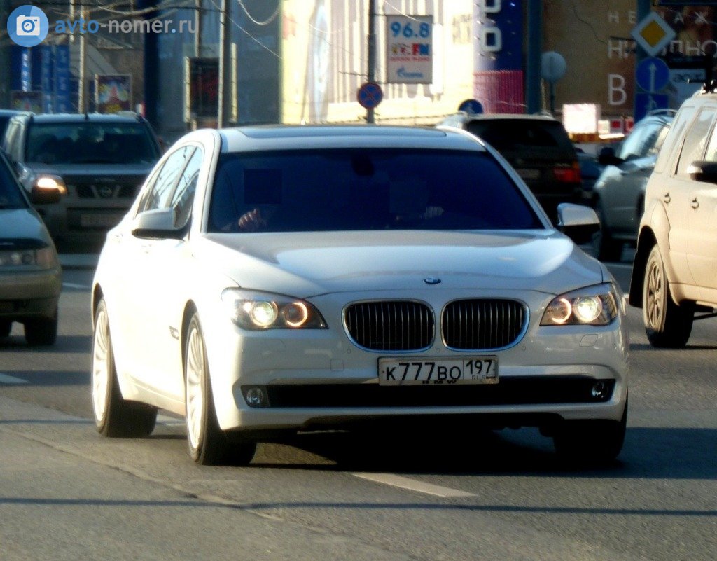 к 777 во 197, BMW 7 Series 5th gen (F01–F04), 2008–2015