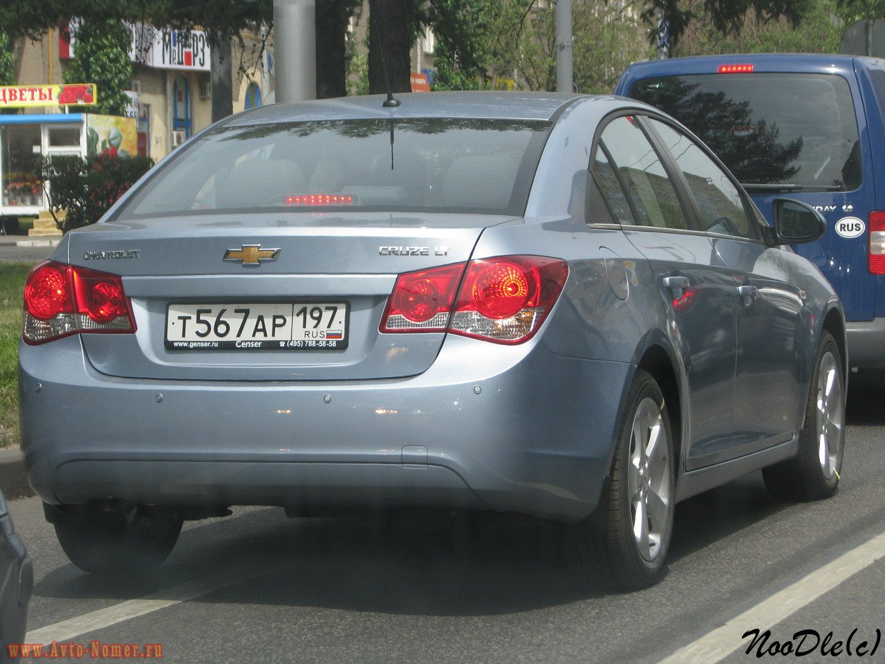 т 567 ар 197, Chevrolet Cruze 1st gen Sedan (J300), 2008–2016