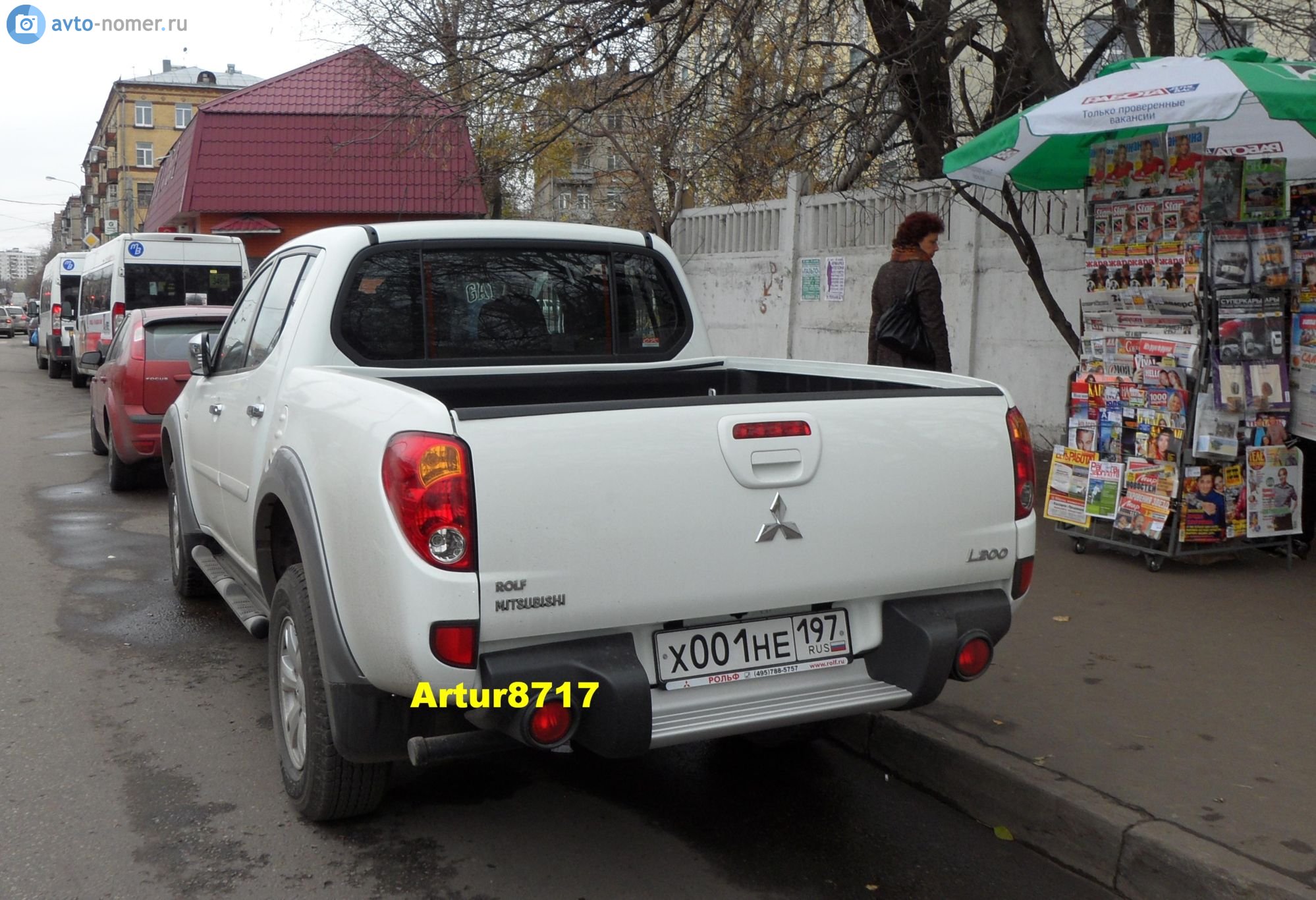 х 001 не 197, Mitsubishi L200 