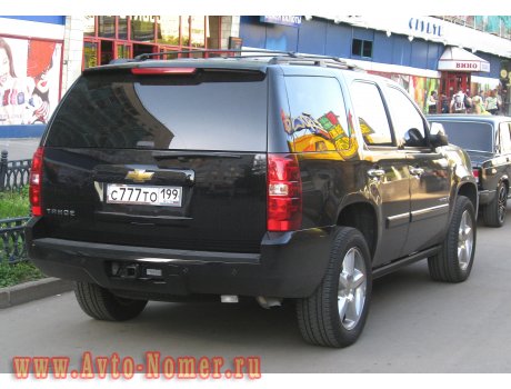 с777то199, Chevrolet Tahoe