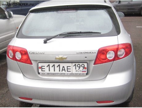 е111ае199, Chevrolet Lacetti