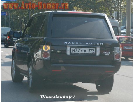 м777ос199, Land Rover Range Rover