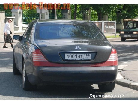 о001нт199, Maybach 57