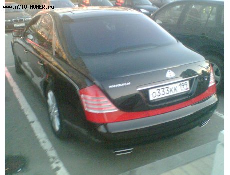 о333кк199, Maybach 57S