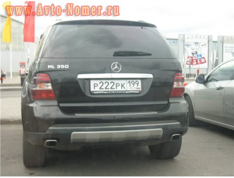 р222рк199, Mercedes-Benz M-Klasse