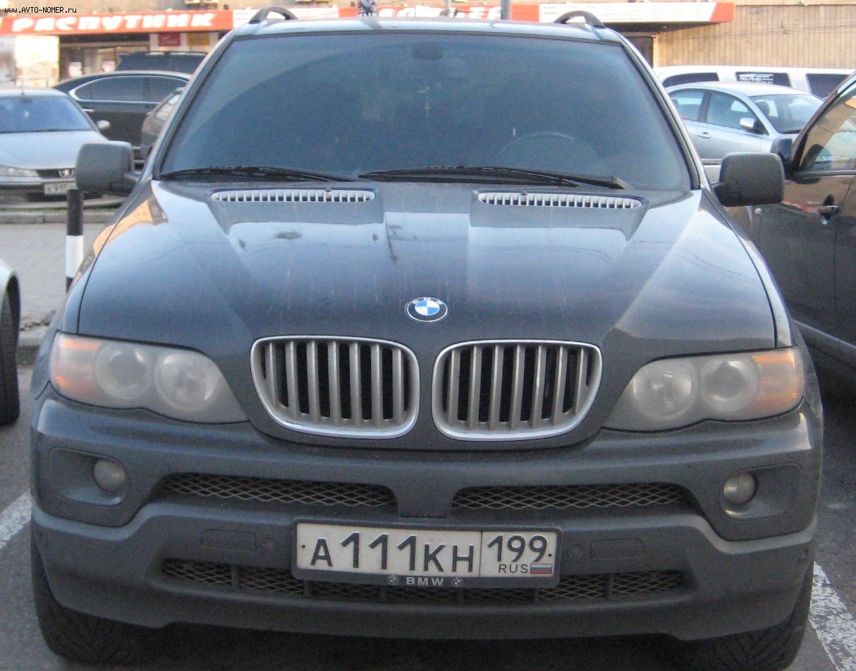 а 111 кн 199, BMW X5 1st gen (E53), 1999–2006