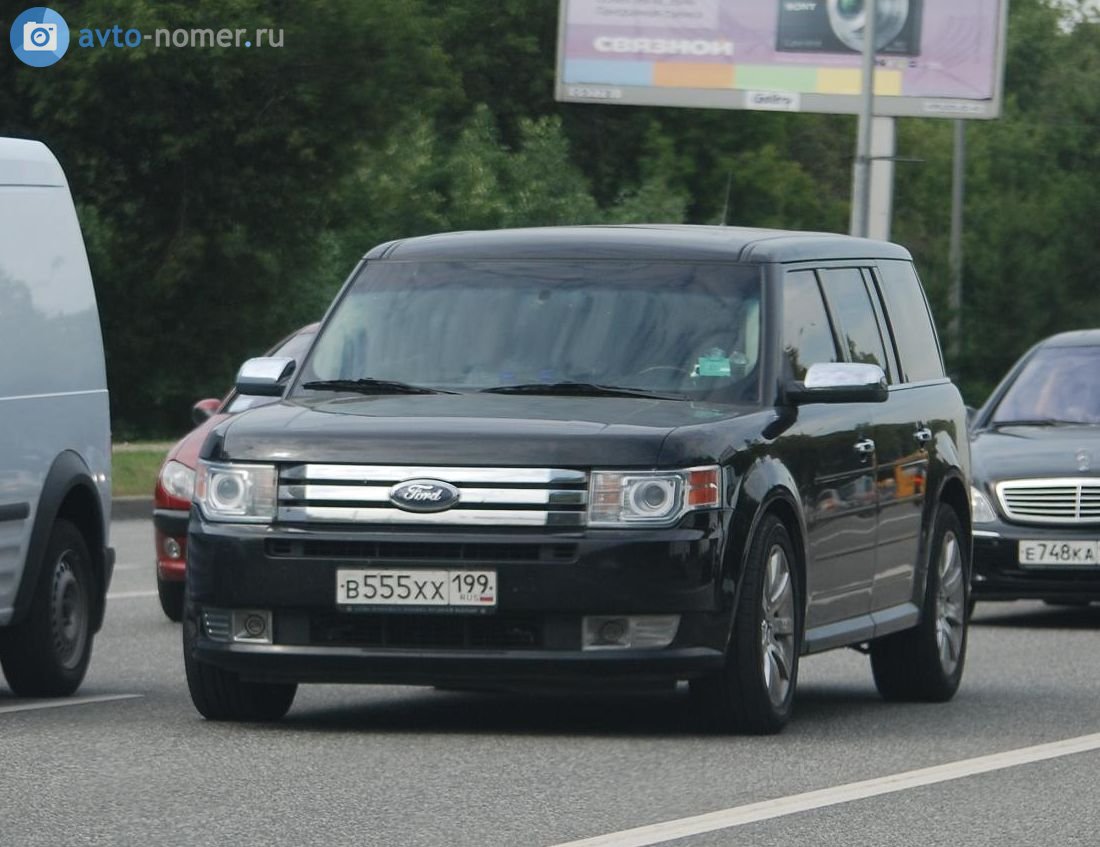 в 555 хх 199, Ford Flex 1st gen (D471), 2008–2019