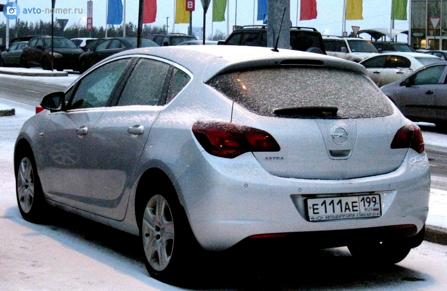 е 111 ае 199, Opel Astra 4th gen Hatch (J; P10), 2009–2015
