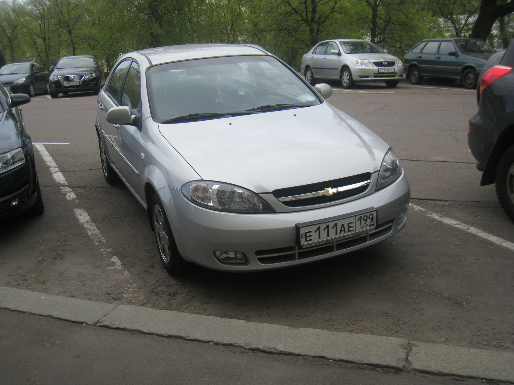 е 111 ае 199, Chevrolet Lacetti 