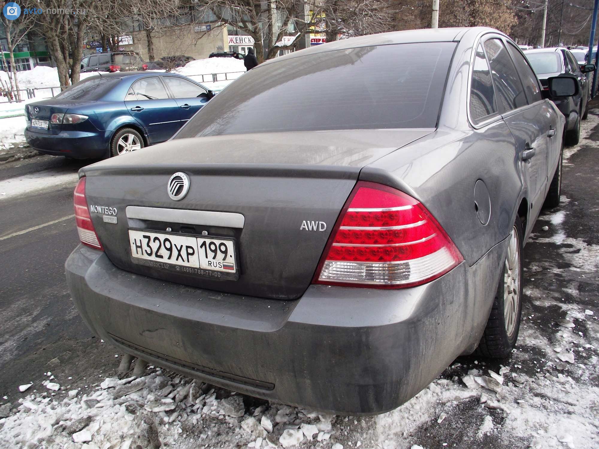 н 329 хр 199, Mercury Montego 3rd gen (D333; NA-market), 2004–2007