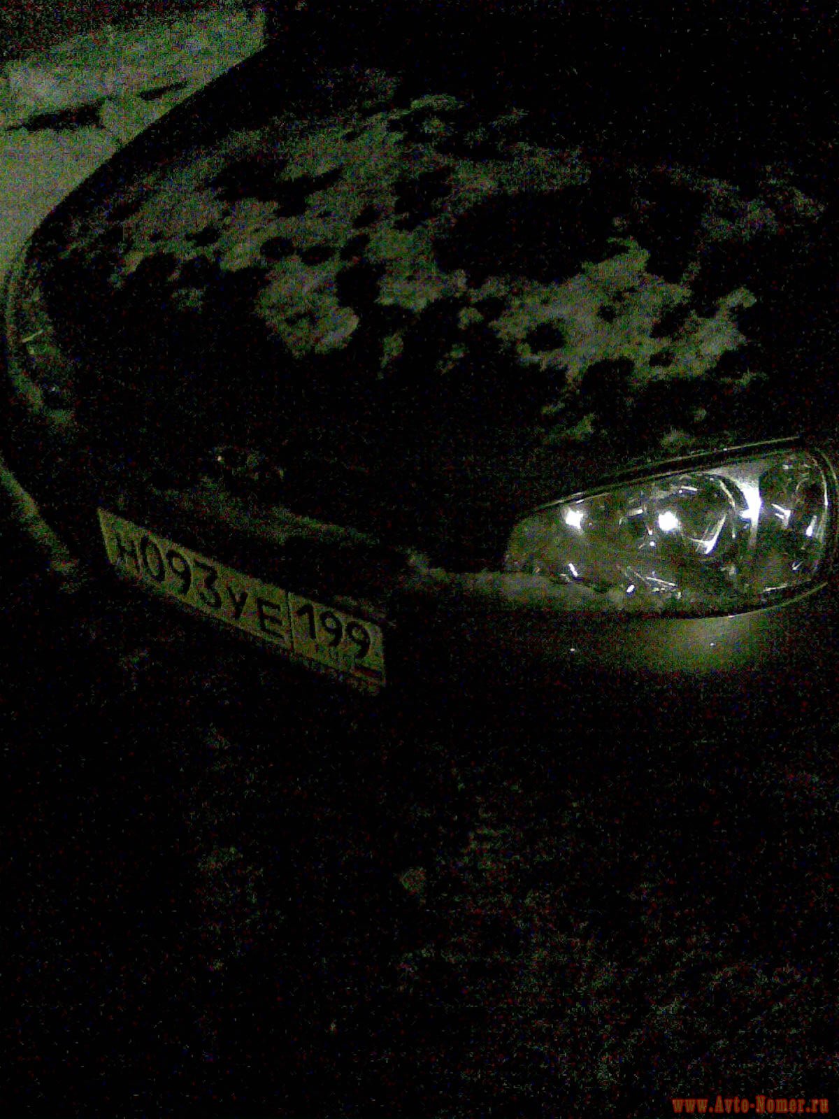 н 093 уе 199, Lada (VAZ) 1119 Kalina 