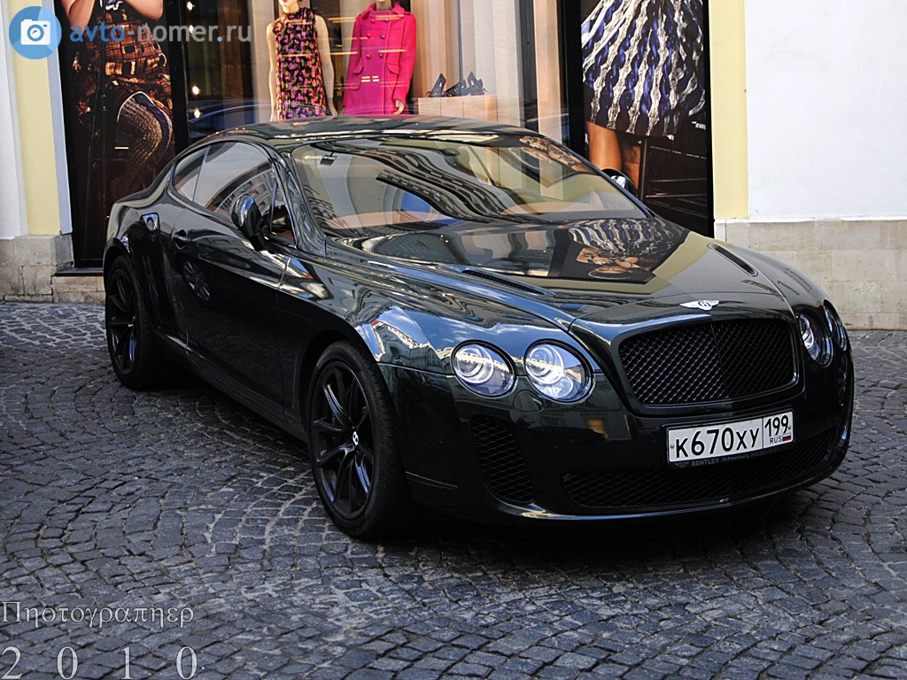 к 670 ху 199, Bentley Continental 4th gen Supersports, 2009–2011