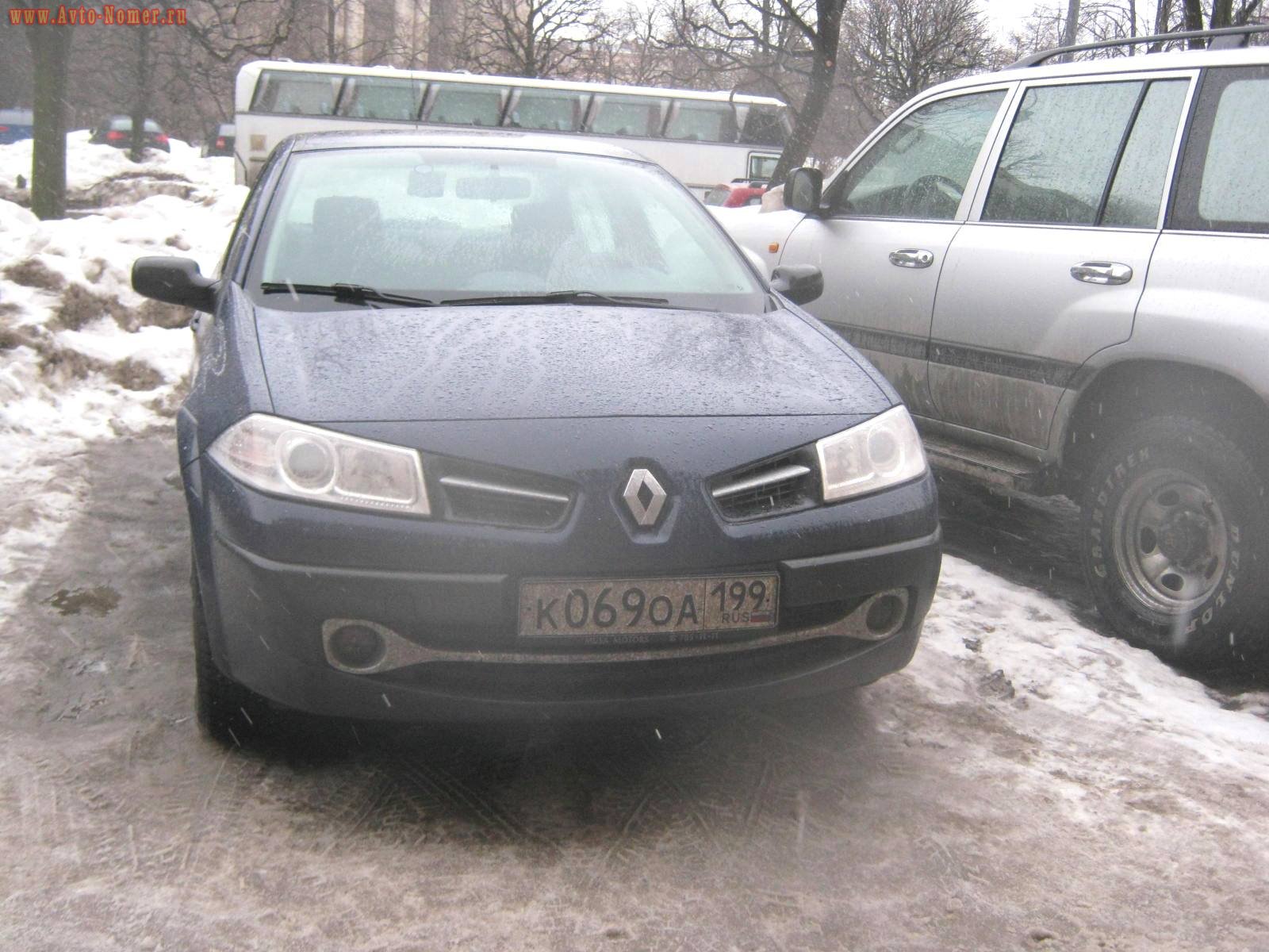 к 069 оа 199, Renault Mégane 2nd gen Sedan (L84), 2002–2009