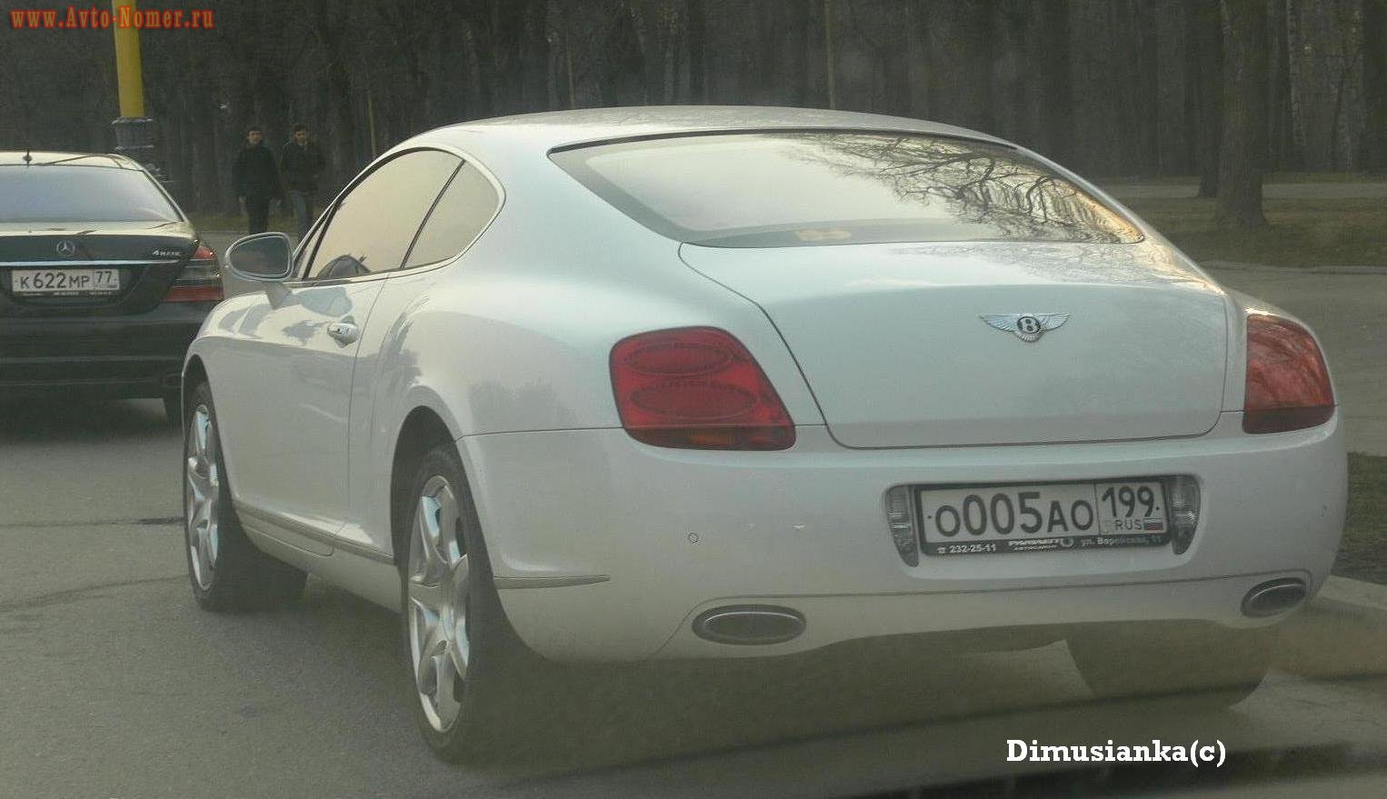 о 005 ао 199, Bentley Continental 4th gen GT, 2003–2011