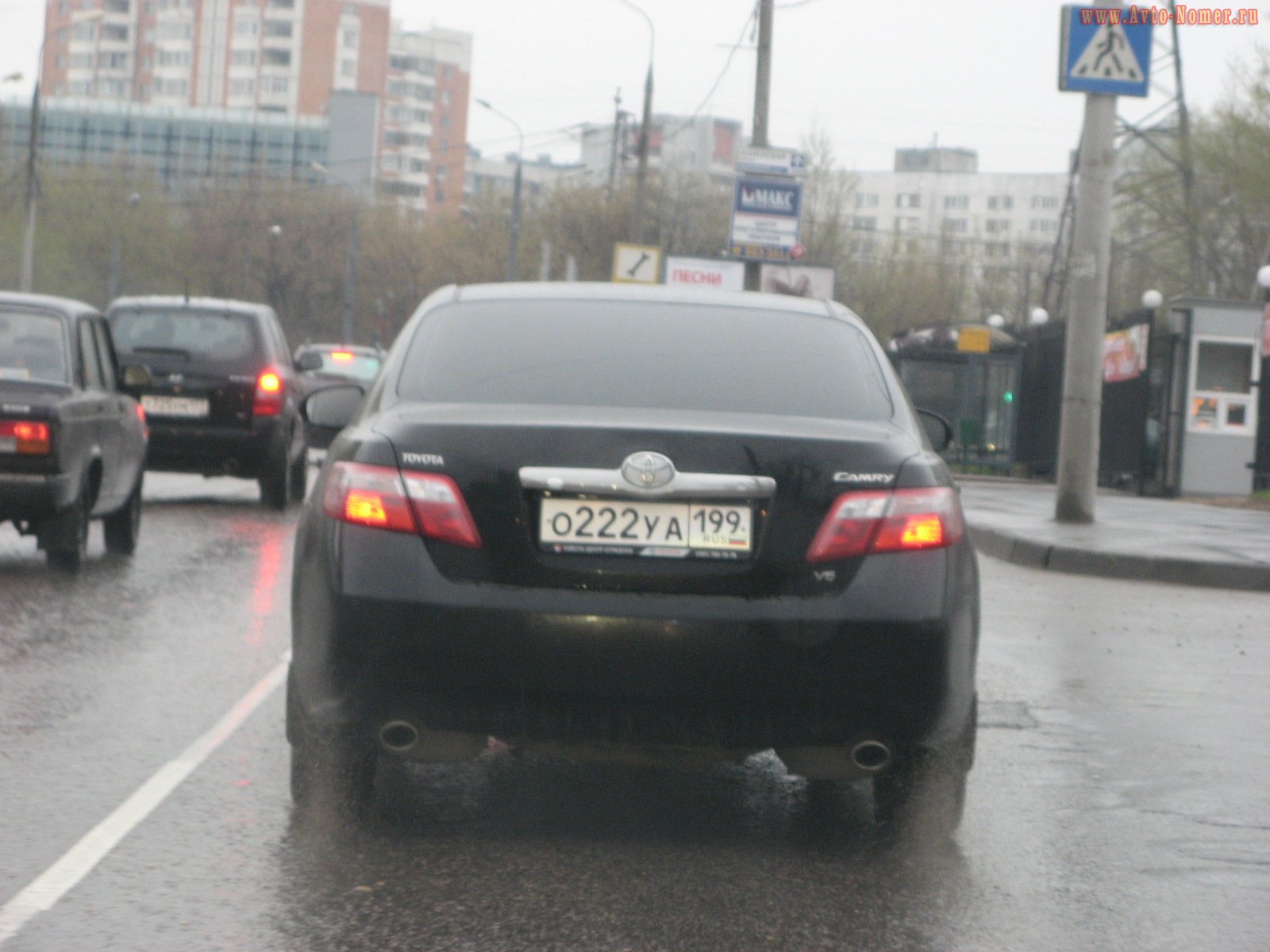 о 222 уа 199, Toyota Camry 6th gen (XV40; Global-market), 2006–2011