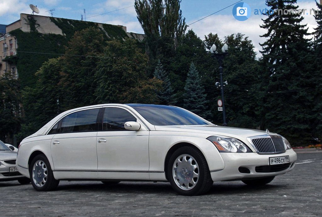 р 496 сх 199, Maybach 62 1st gen (V240), 2002–2012