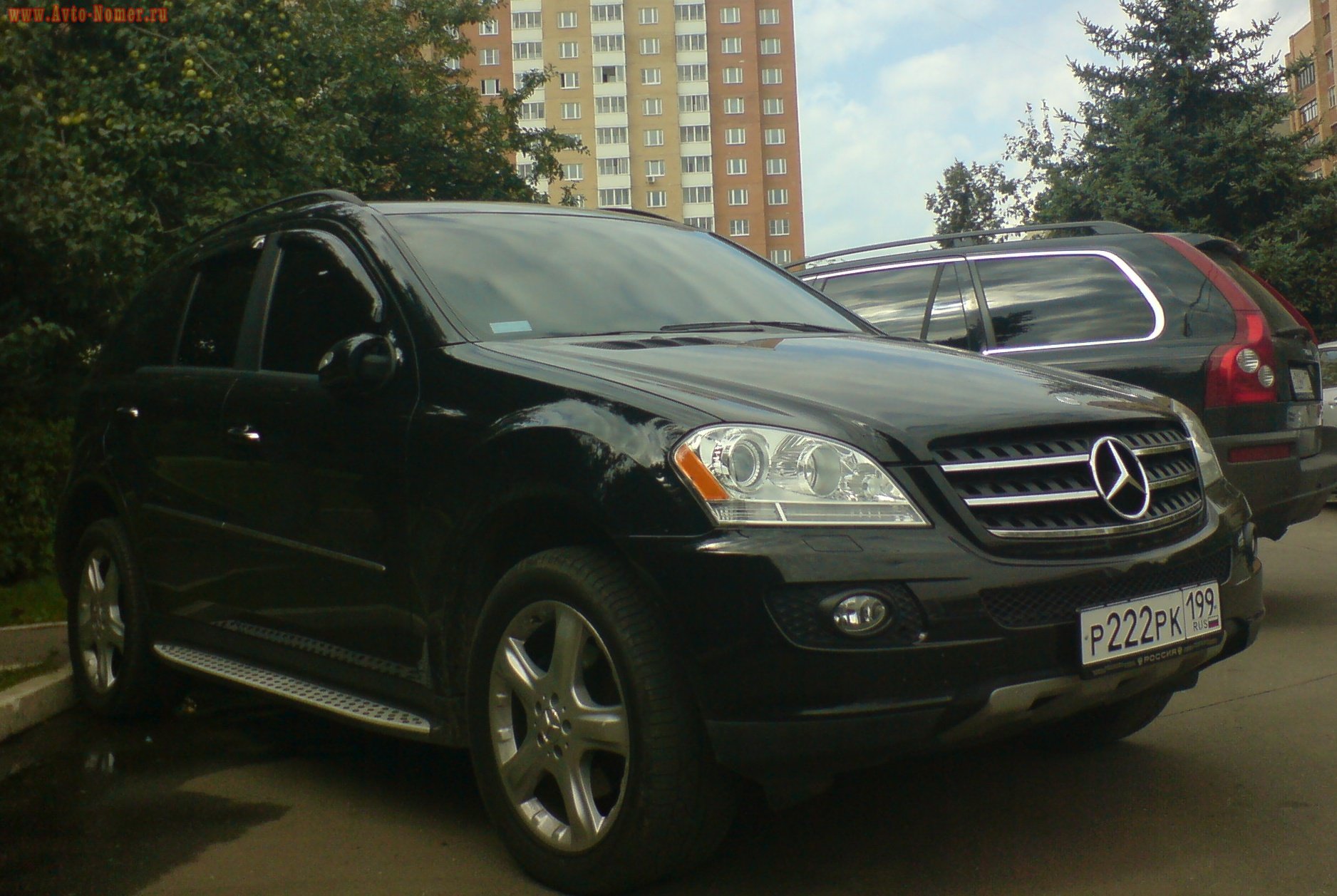 р 222 рк 199, Mercedes-Benz M-Klasse 2nd gen (W164), 2005–2011