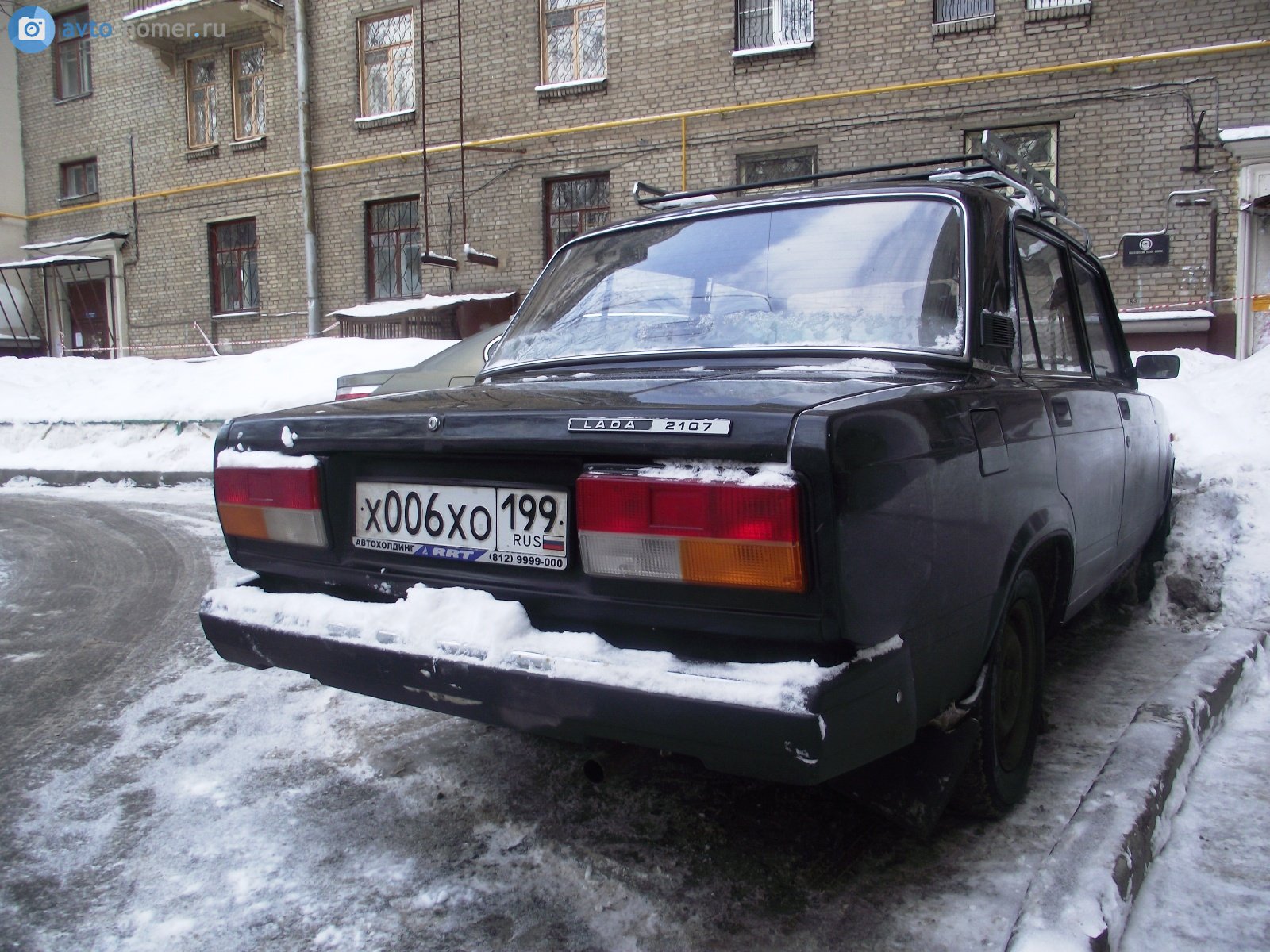 х 006 хо 199, Lada (VAZ) 2107 Жигули (Nova / Riva / Signet / 1500), 1982–2014