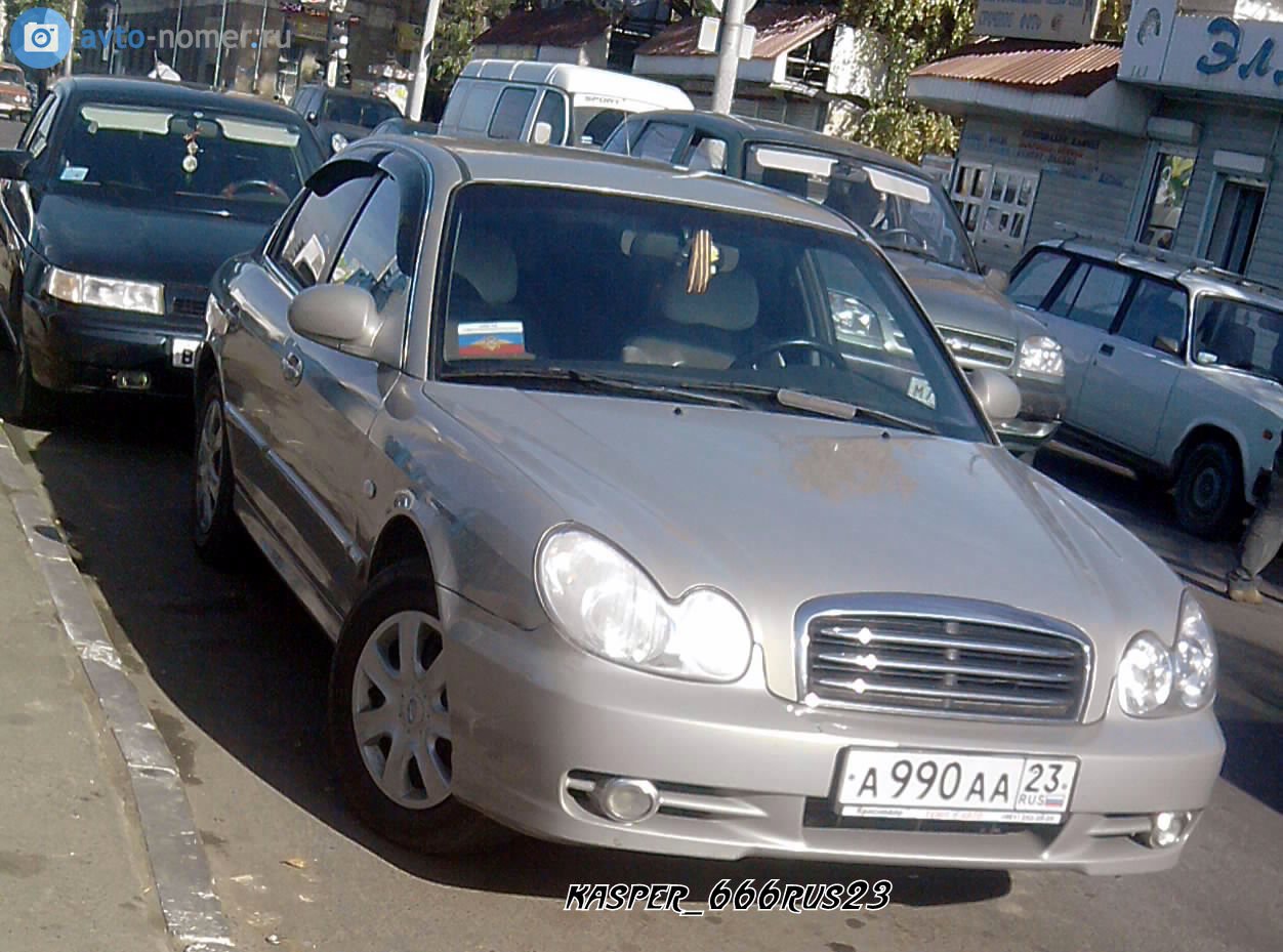 а 990 аа 23, Hyundai Sonata 