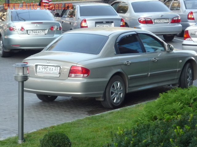 а 990 аа 23, Hyundai Sonata 